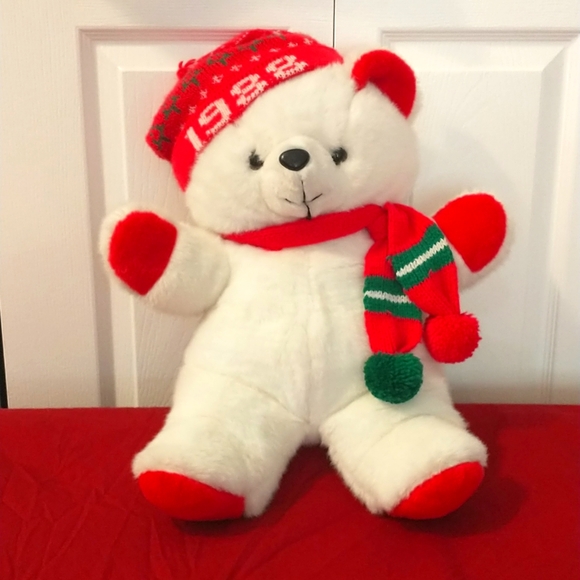Toys Vintage 1988 Kmart Christmas Bear Poshmark